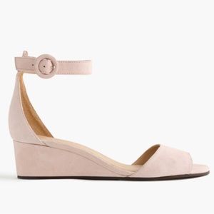 J. Crew Laila Suede Wedges